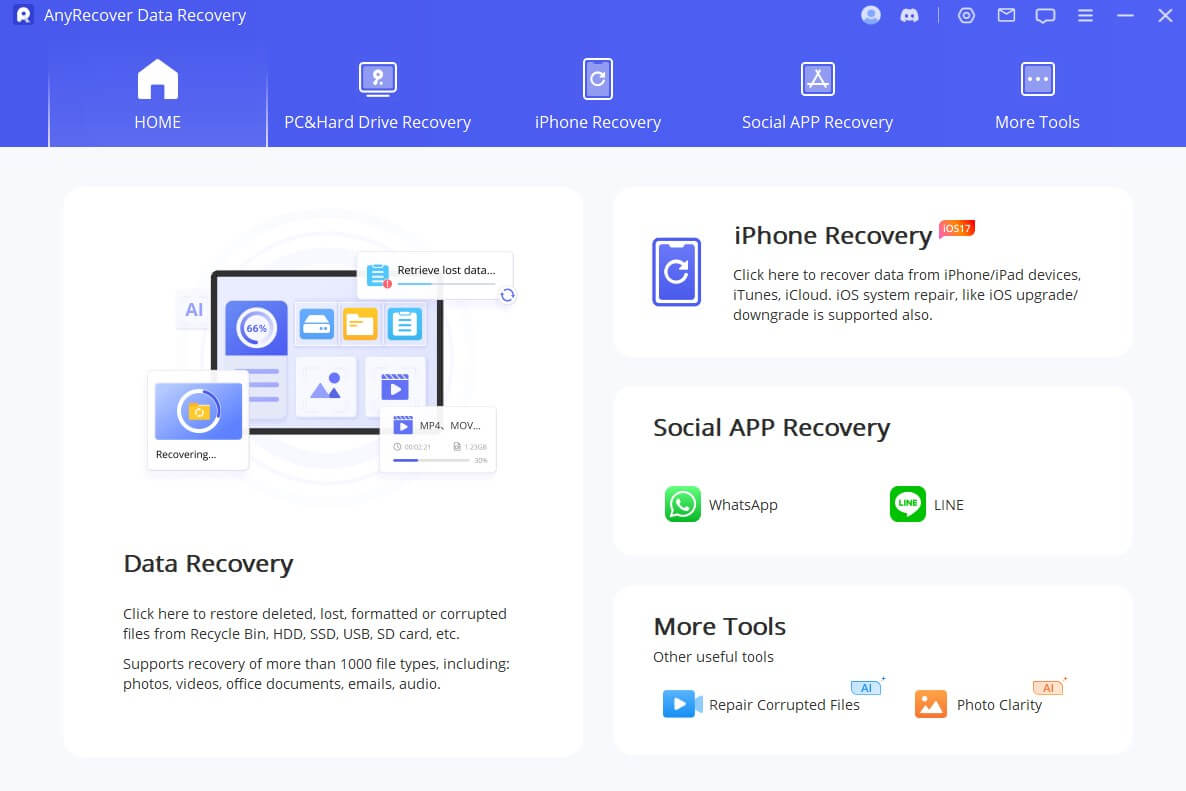 choose smart recovery mode
